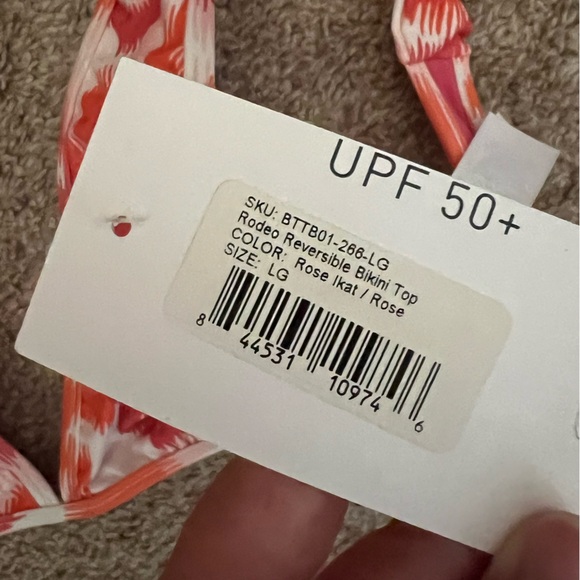 Carve Designs Ikat Reversible Bikini Top - Picture 4 of 5